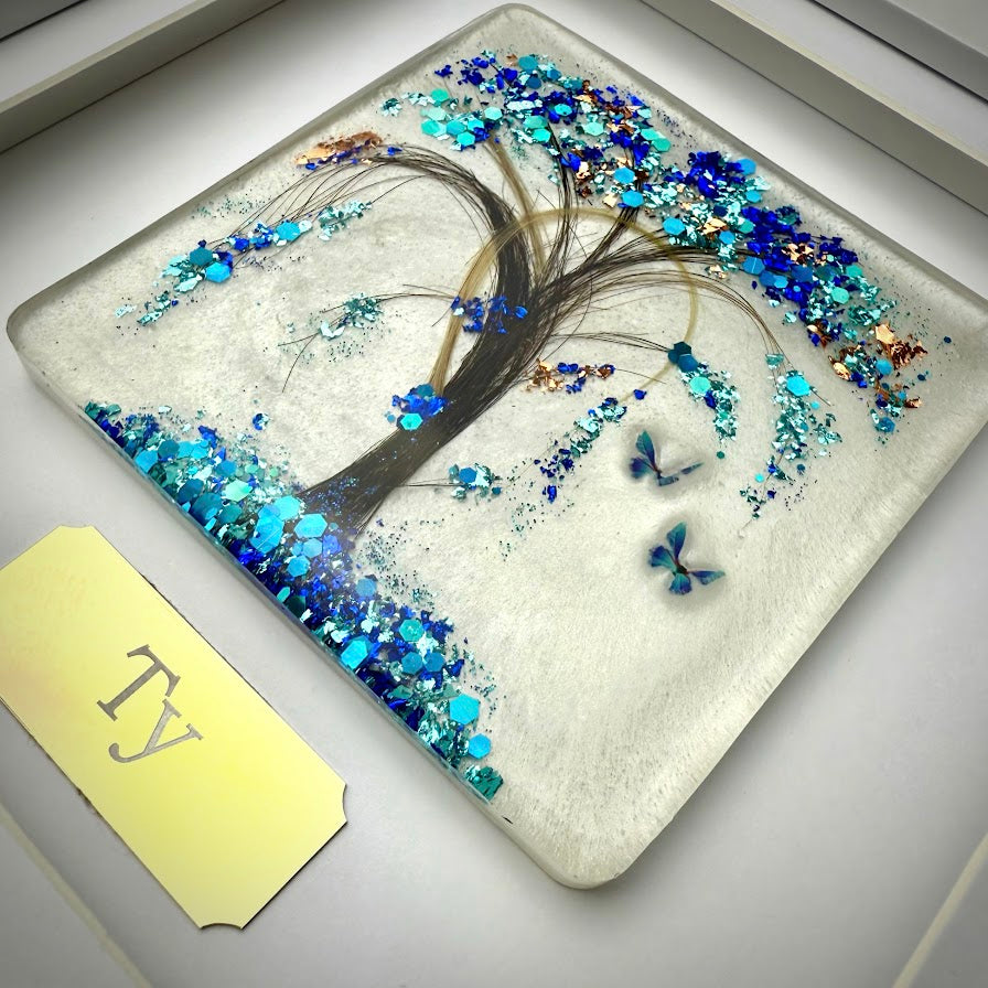 Framed Hair/ Horse hair Tree of Life