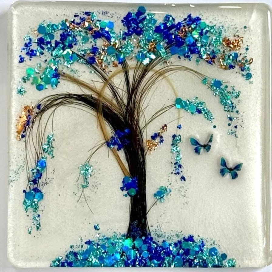 Framed Hair/ Horse hair Tree of Life