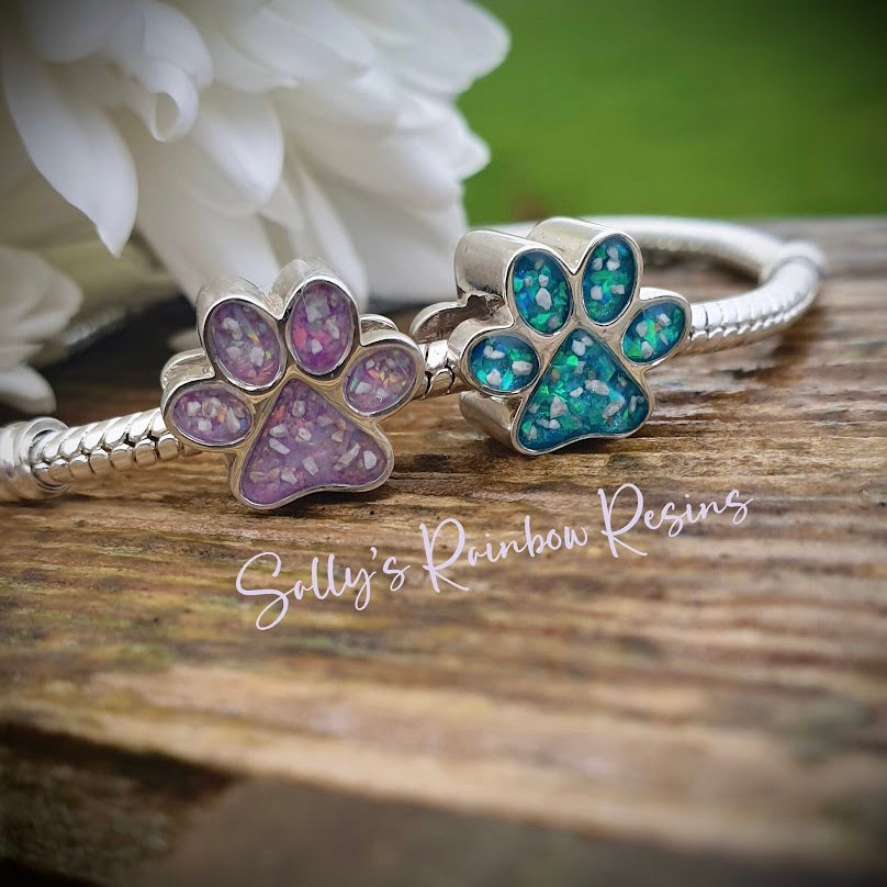 My Fur Baby Paw .925 Silver Bracelet Charm