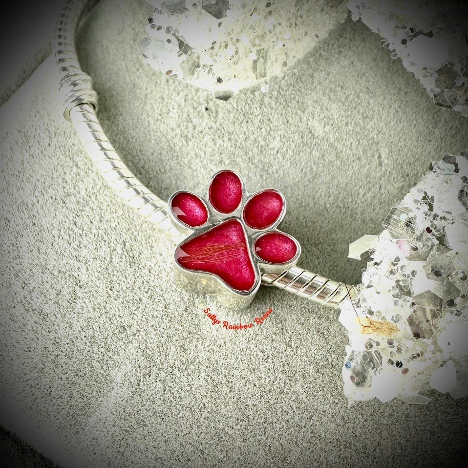 My Fur Baby Paw .925 Silver Bracelet Charm