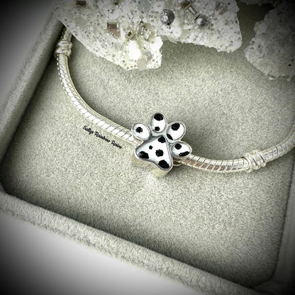 My Fur Baby Paw .925 Silver Bracelet Charm