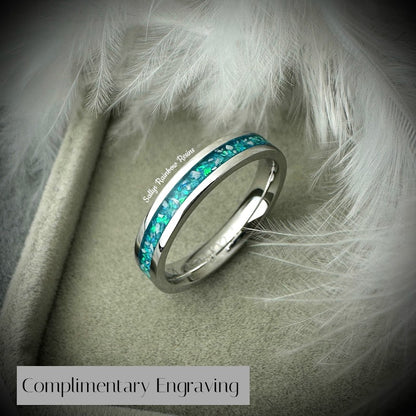 4mm Stainless Steel Band Ring