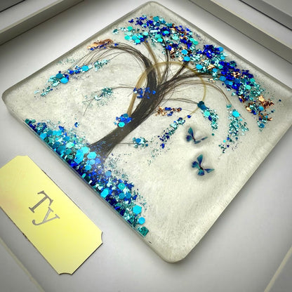 Framed Hair/ Horse hair Tree of Life