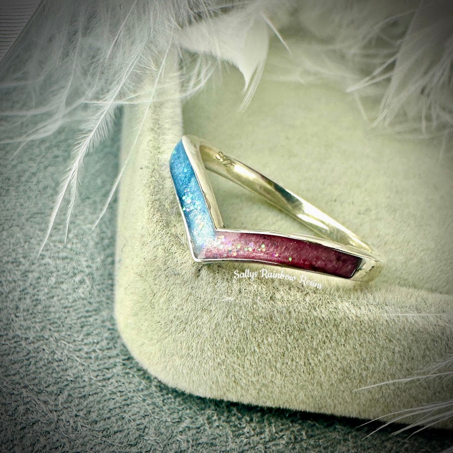 Wishbone .925 Silver Ring